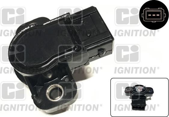 Quinton Hazell XPOT592 - Senzor, pozitie clapeta acceleratie aaoparts.ro