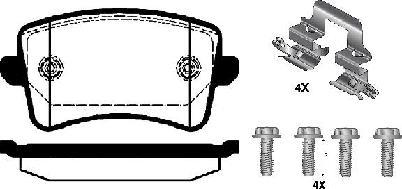 Raicam RA.0915.0K1 - Set placute frana,frana disc aaoparts.ro