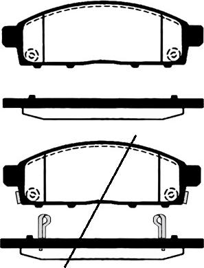 Raicam RA.0975.1 - Set placute frana,frana disc aaoparts.ro