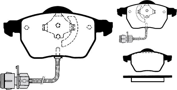 Raicam RA.0428.2 - Set placute frana,frana disc aaoparts.ro