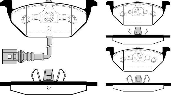 Raicam RA.0653.3 - Set placute frana,frana disc aaoparts.ro