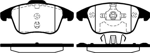 Raicam RA.0890.0 - Set placute frana,frana disc aaoparts.ro