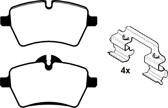 Raicam RA.0848.0K1 - Set placute frana,frana disc aaoparts.ro