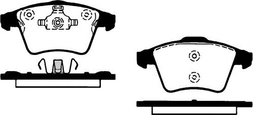 Raicam RA.0857.4 - Set placute frana,frana disc aaoparts.ro