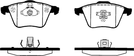 Raicam RA.0824.3 - Set placute frana,frana disc aaoparts.ro