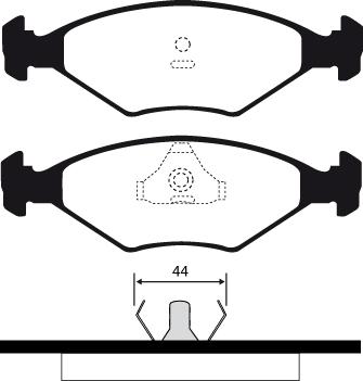 Raicam RA.0331.5 - Set placute frana,frana disc aaoparts.ro