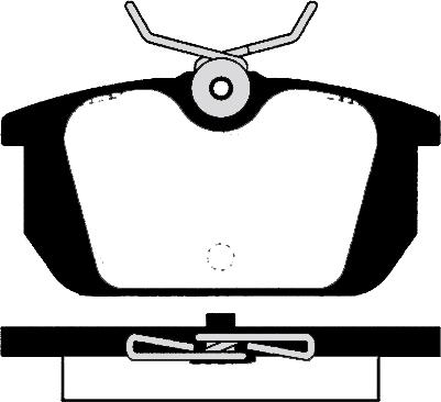 BENDIX 510172 - Set placute frana,frana disc aaoparts.ro