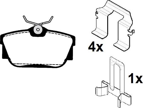 Raicam RA.0793.1K1 - Set placute frana,frana disc aaoparts.ro