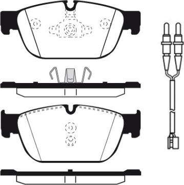 GMC 2506901 - Set placute frana,frana disc aaoparts.ro