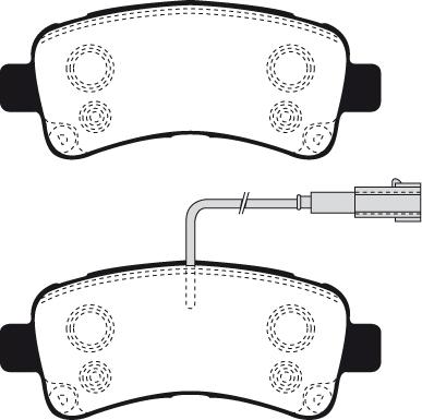 Valeo 670268 - Set placute frana,frana disc aaoparts.ro