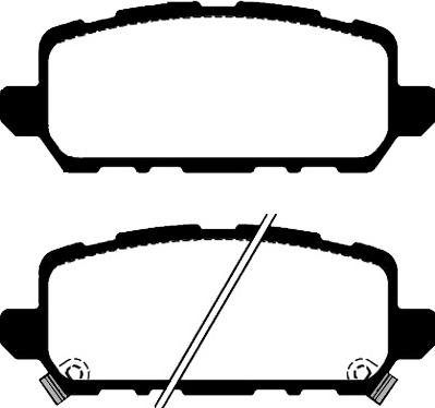 Honda 43022-T8M-G02 - Set placute frana,frana disc aaoparts.ro