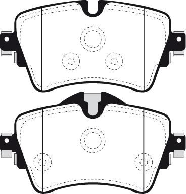 Raicam RA.1106.0 - Set placute frana,frana disc aaoparts.ro