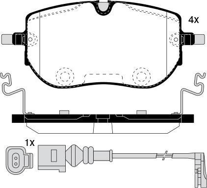 Raicam RA.1318.0 - Set placute frana,frana disc aaoparts.ro