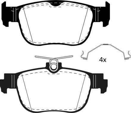 Raicam RA.1279.0 - Set placute frana,frana disc aaoparts.ro