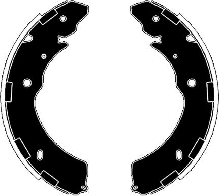 Raicam RA29670 - Set saboti frana aaoparts.ro