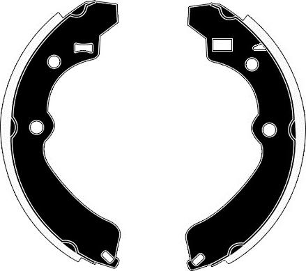 Raicam RA25920 - Set saboti frana aaoparts.ro