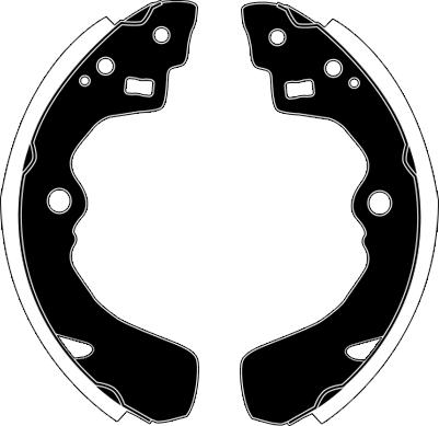 Raicam RA26430 - Set saboti frana aaoparts.ro