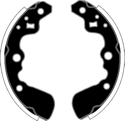 Raicam RA26320 - Set saboti frana aaoparts.ro