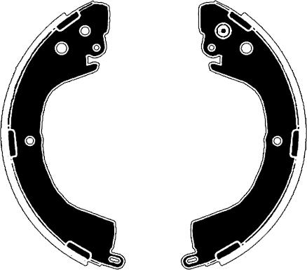 Raicam RA27930 - Set saboti frana aaoparts.ro