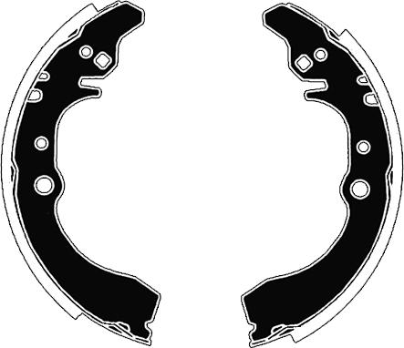 Raicam RA27920 - Set saboti frana aaoparts.ro
