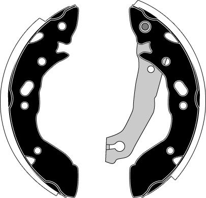 Raicam RA27000 - Set saboti frana aaoparts.ro