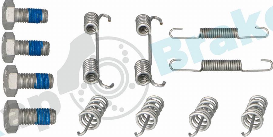 RAP BRAKES R-T0004 - Set accesorii, sabot de frana aaoparts.ro