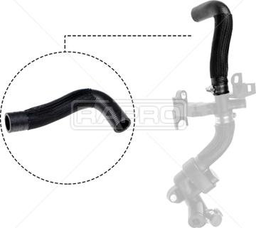 Rapro R15537/B - Furtun radiator aaoparts.ro