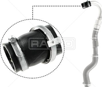 Rapro R16303 - Furtun aer supraalimentare aaoparts.ro