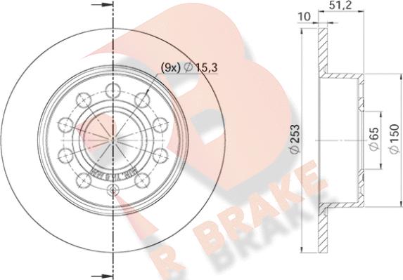 ATE 24.0110-0277.1 - Disc frana aaoparts.ro