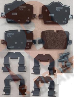 R Brake RB2363 - Set placute frana,frana disc aaoparts.ro