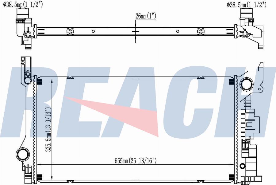 CARRO 856306300 - Radiator, racire motor aaoparts.ro