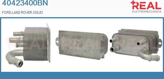 REAL 40423400BN - Radiator ulei, ulei motor aaoparts.ro