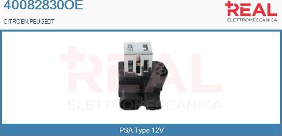 REAL 40082830OE - Rezistor, Electromotor - ventilator aaoparts.ro