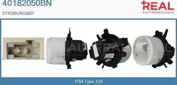 REAL 40182050BN - Ventilator, habitaclu aaoparts.ro