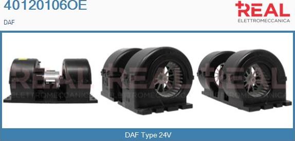 REAL 40120106OE - Ventilator, habitaclu aaoparts.ro