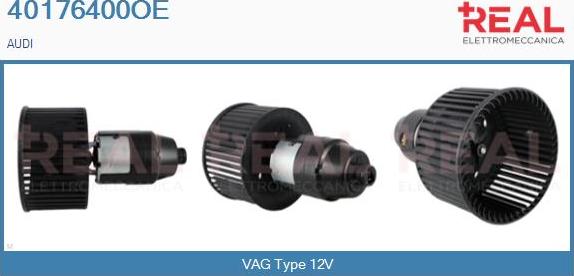 REAL 40176400OE - Ventilator, habitaclu aaoparts.ro