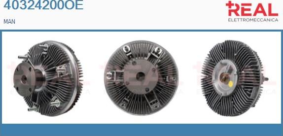 REAL 40324200OE - Cupla, ventilator radiator aaoparts.ro