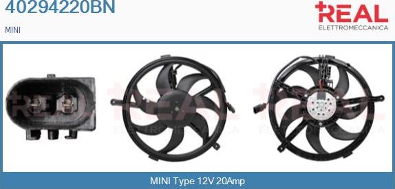 REAL 40294220BN - Motor electric,ventilator aaoparts.ro