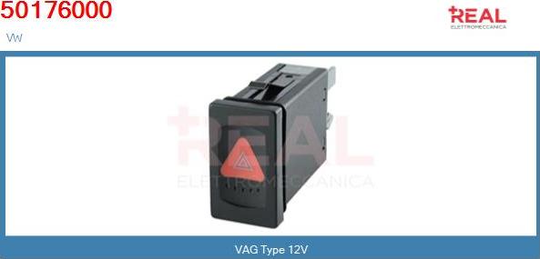 REAL 50476000BN - Comutator pornire aaoparts.ro