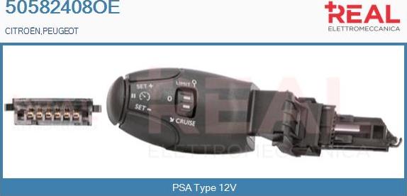 REAL 50582408OE - Intrerupator, control automat al vitezei aaoparts.ro