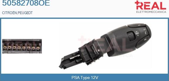 REAL 50582708OE - Intrerupator, control automat al vitezei aaoparts.ro