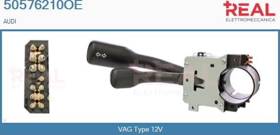 REAL 50576210OE - Comutator coloana directie aaoparts.ro