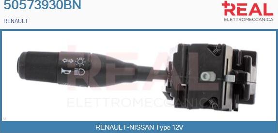 REAL 50573930BN - Comutator coloana directie aaoparts.ro