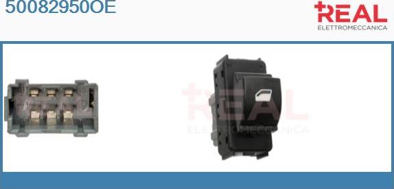 REAL 50082950OE - Comutator,macara geam aaoparts.ro