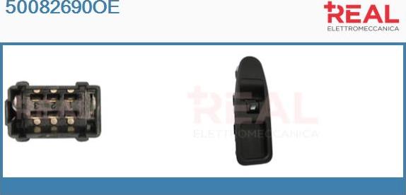REAL 50082690OE - Comutator,macara geam aaoparts.ro