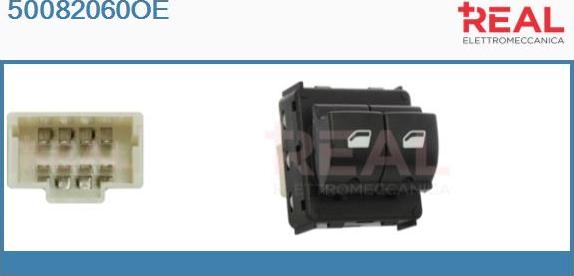 REAL 50082060OE - Comutator,macara geam aaoparts.ro