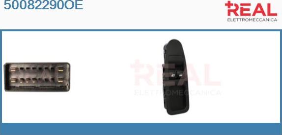REAL 50082290OE - Comutator,macara geam aaoparts.ro