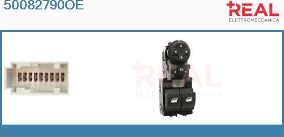 REAL 50082790OE - Comutator,macara geam aaoparts.ro