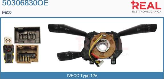 REAL 50306830OE - Comutator coloana directie aaoparts.ro