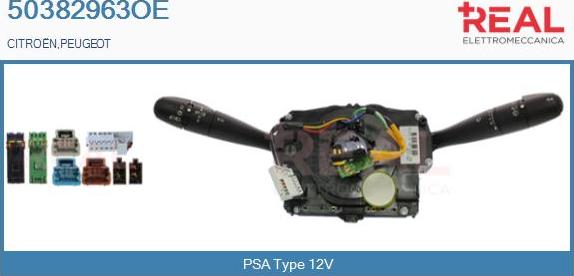 REAL 50382963OE - Comutator coloana directie aaoparts.ro